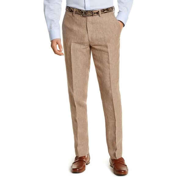 bar III Mens Linen Dress Pants Slacks NWT